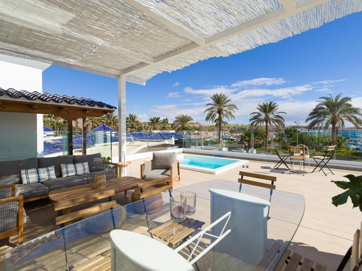 Pasitoblanco Porto Mare 45 Seaview Villa Private Heated Pool Pasito Blanco Exteriér fotografie