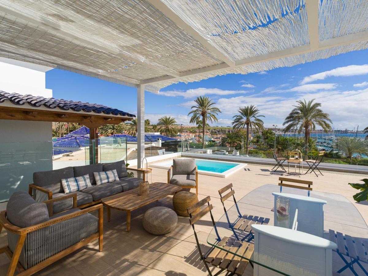 Pasitoblanco Porto Mare 45 Seaview Villa Private Heated Pool Pasito Blanco Exteriér fotografie